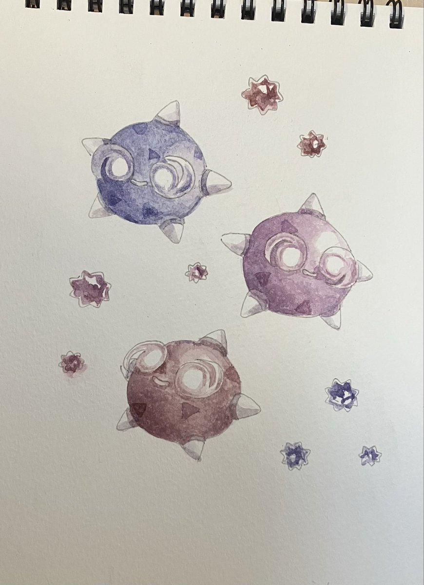 久しぶりに水彩した