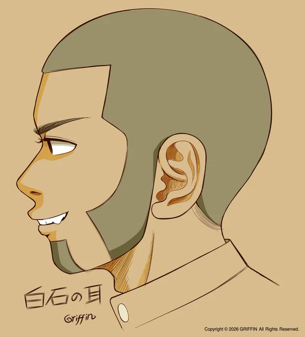 #耳の日 金カムの原作キャラって割と耳大きめ #fanart #illustration