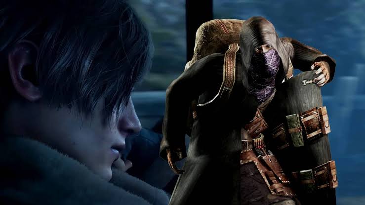 RacconSurvivor's tweet photo. If you didn't kill the chef with Grace, Leon quotes one of RE4's “Merchant” quips while adding his own touch to it when he runs into him. The last time he quoted him was in RE6, i think Leon is really fond of the Merchant's quips. #REBHFun #ResidentEvilRequiem https://t.co/xt5K4YGGwB