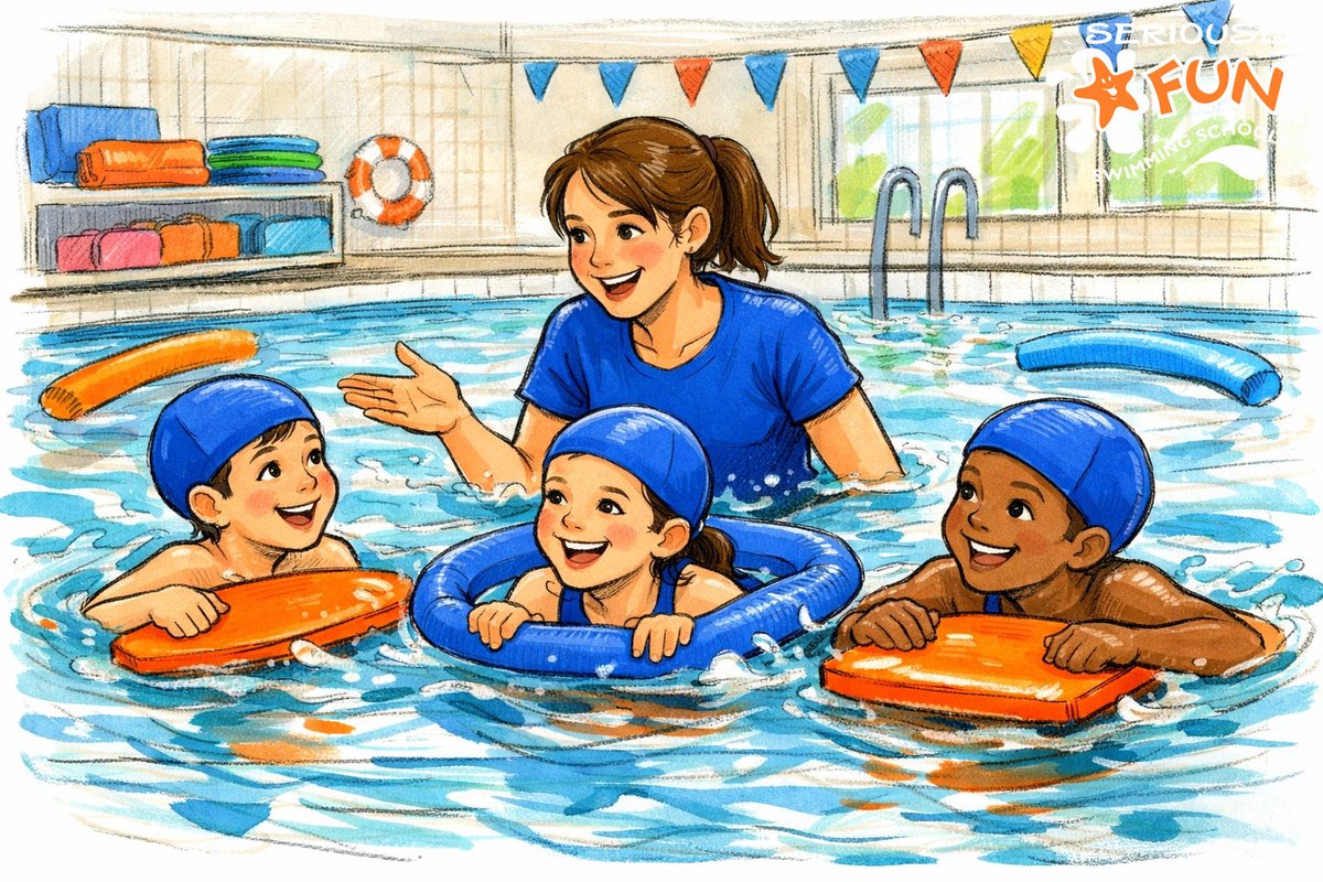 Seriously FUN Swim tweet media