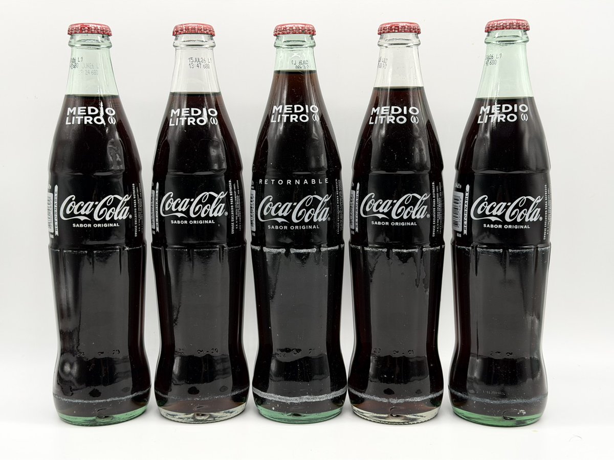 メキシコ産 コカ・コーラのリターナブル瓶(500ml)を運よく入手しました