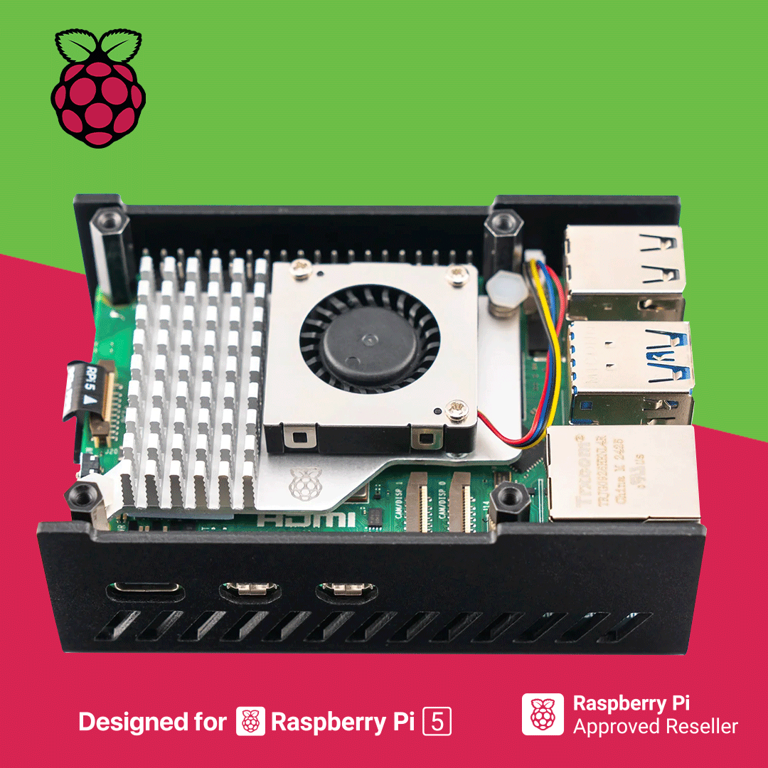 raspipc's tweet photo. Montar un NAS o un servidor con Home Assistant nunca se vio tan bien. 🐧💨
La carcasa NVMe Base Case para #RPi5 lo tiene todo: ✅ Aluminio refrigerado ✅ Botón de encendido externo ✅ Compatible con Active Cooler ✅ Espacio para SSD NVMe
En raspipc: 👉 https://t.co/M7A0lEDT3T https://t.co/4nhUVmVf1W