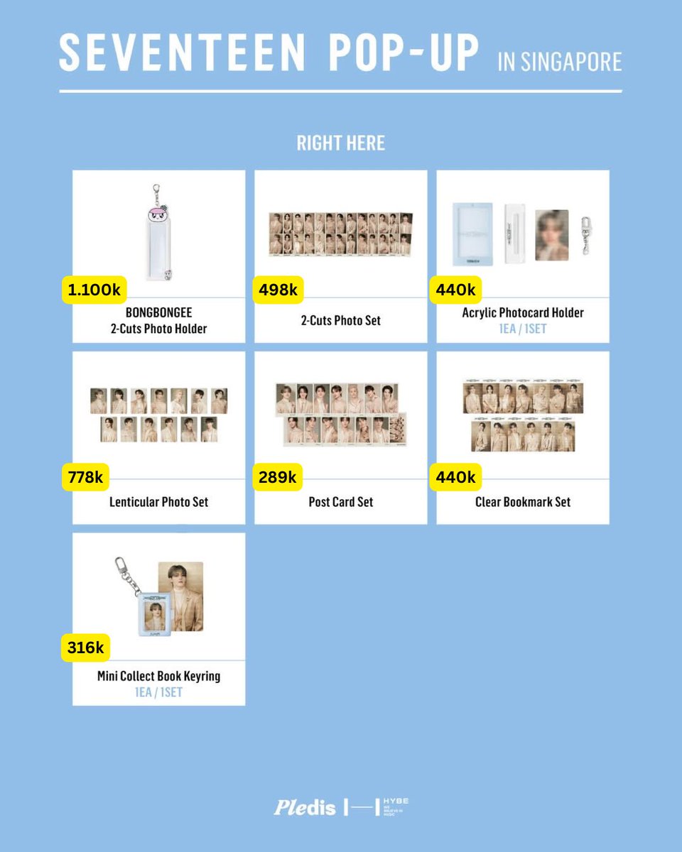 Suweg1's tweet photo. JASTIP SEVENTEEN POP UP STORE IN SINGAPORE 🇸🇬 by SuwegPeople

💎 Will purchase onsite
💎 Sampai Indonesia dan siap kirim tgl 10 Maret 2026
💎 Handcarry from SG
💎 Price list include Fee
💎 DP 50% per item
💎 akan REFUND jika produk sold out https://t.co/vDhMQUv6Kw