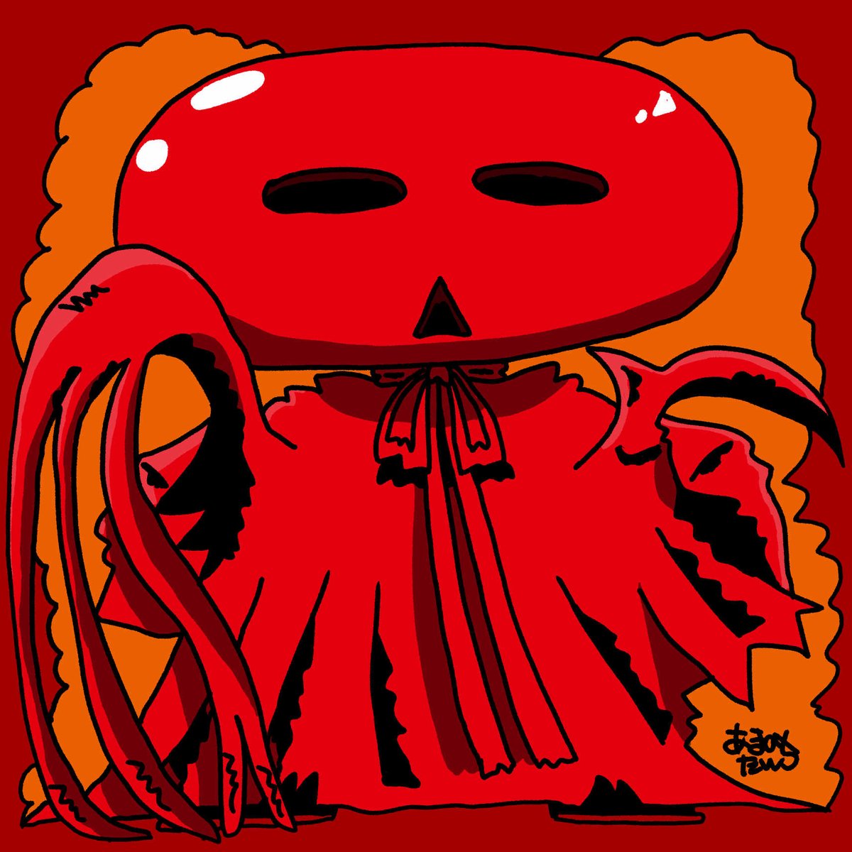 なんか描きたくなったので 円盤生物ノーバ(ウルトラマンレオ)