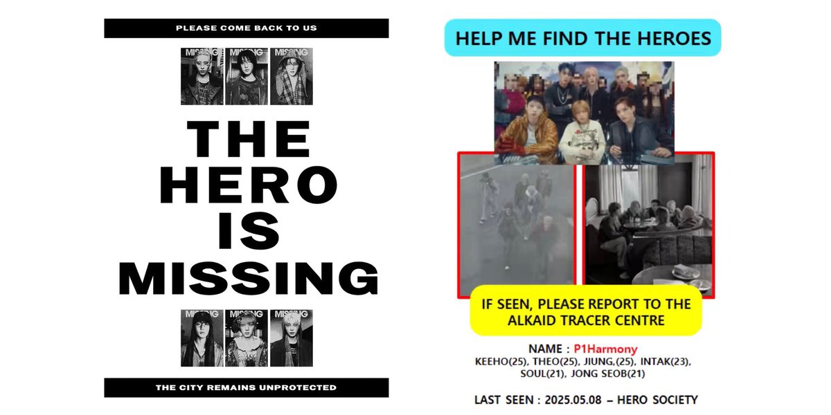 HERO IS MISSING tweet media