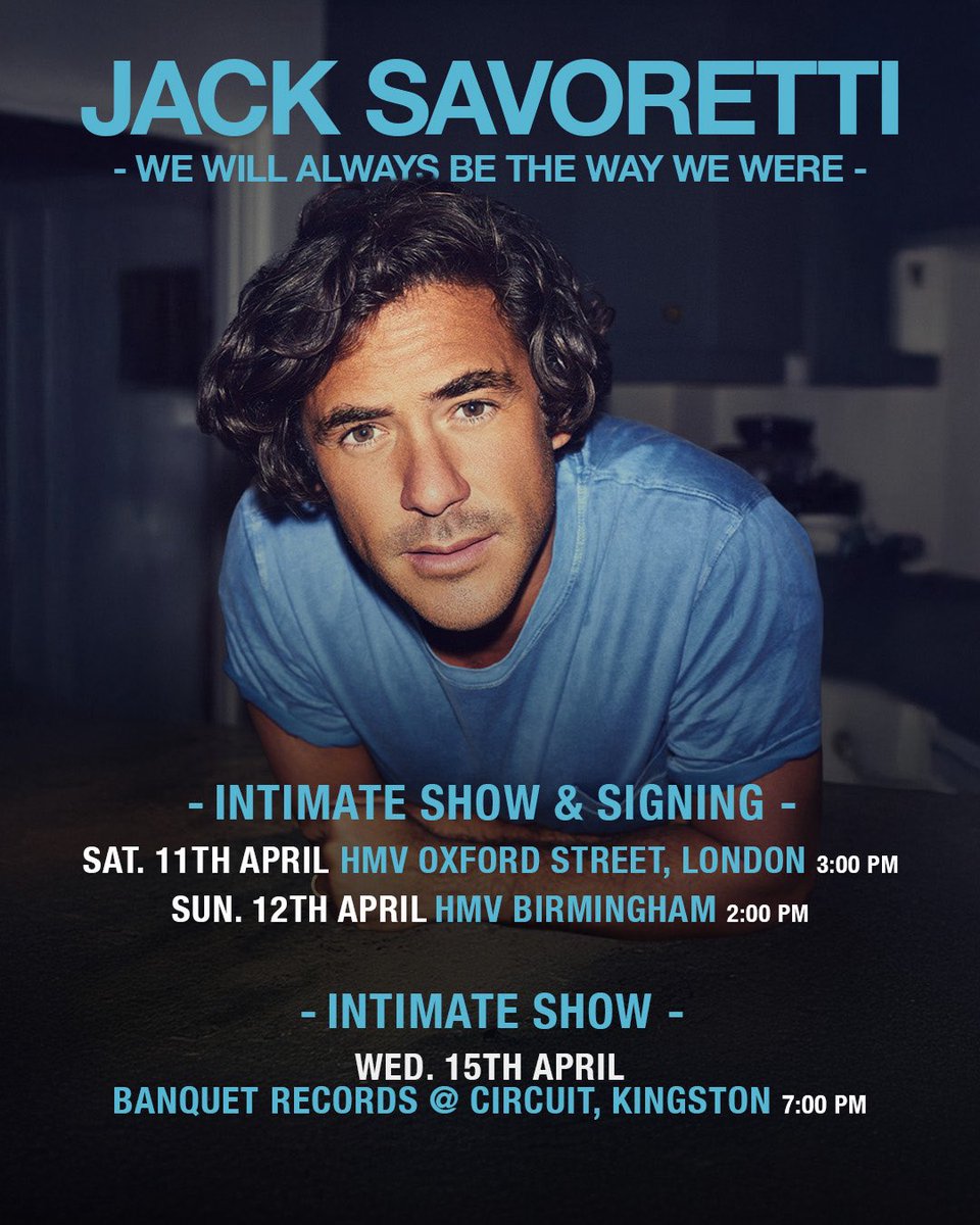 Jack Savoretti tweet media