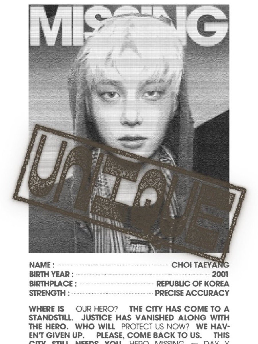 HERO IS MISSING tweet media