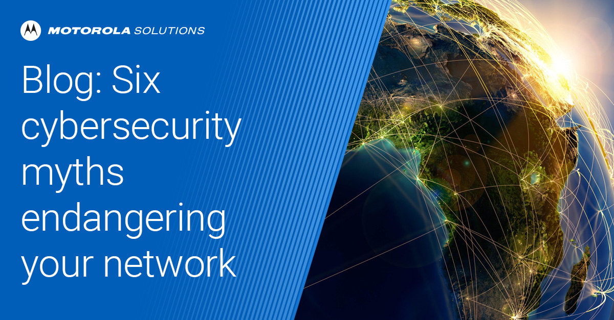 65% of cyberattacks against public safety are opportunistic—not targeted. In the latest blog, Motorola Solutions is debunking 6 cybersecurity myths that are putting mission-critical networks at risk. Read more here stwb.co/eerhhrh
