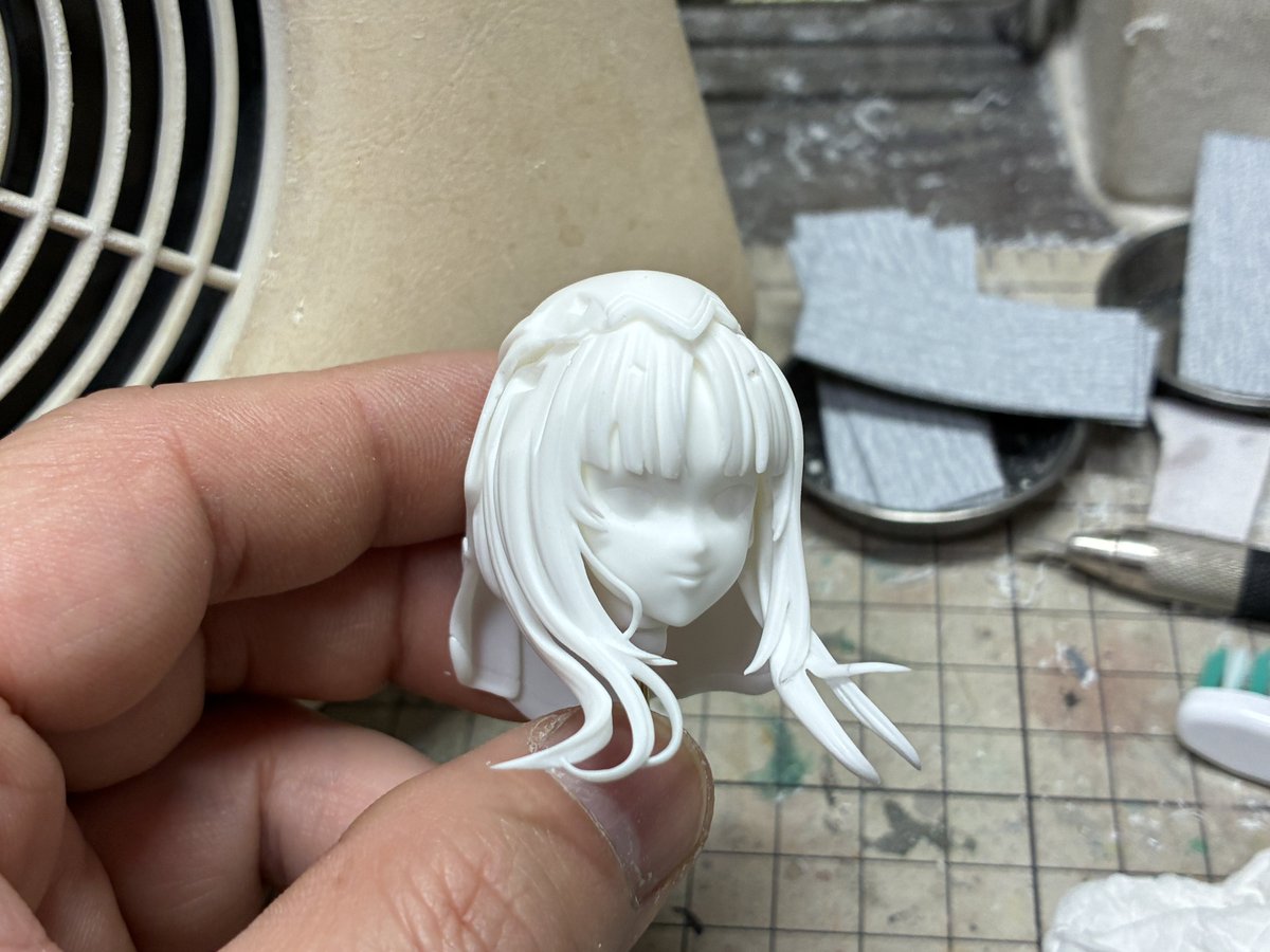 やーんかわいい〜🥰🥰🥰 #原神 #ニィロウ #ガレージキット #製作代行