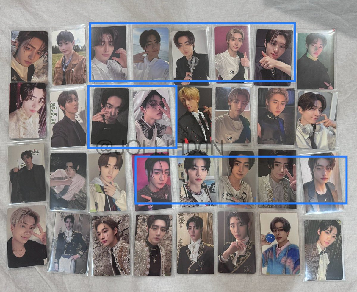 JOLLIH00N's tweet photo. wts want to sell | malaysia only 🇲🇾 

Enhypen photocards
• RM 18each
• no need to tie! as long as u take minimum 2 pcs can proceed

pls dm if interested! 

#pasarENHYPEN #Pasarenhypenmy @enhypentradeMY https://t.co/OafrwB0I59