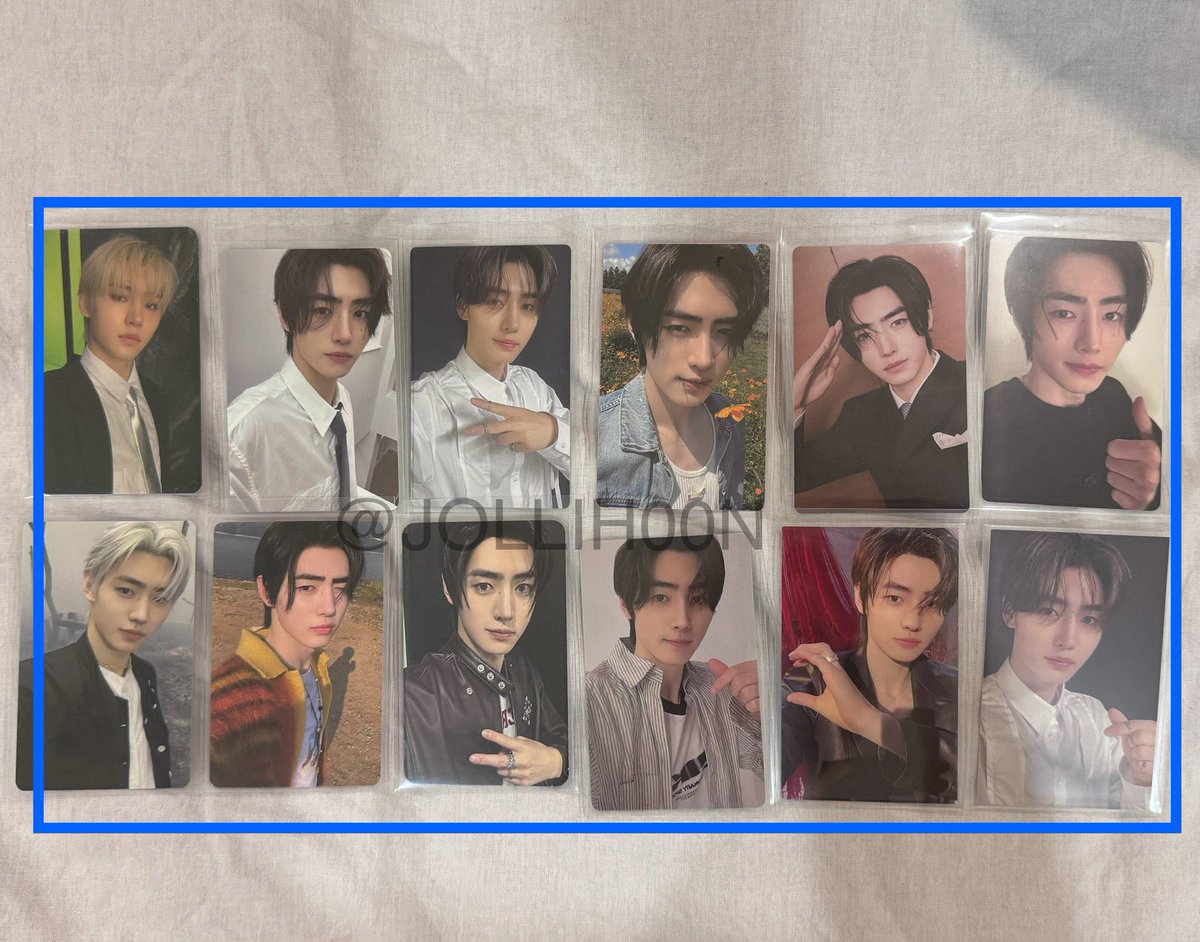 JOLLIH00N's tweet photo. wts want to sell | malaysia only 🇲🇾 

Enhypen photocards
• RM 18each
• no need to tie! as long as u take minimum 2 pcs can proceed

pls dm if interested! 

#pasarENHYPEN #Pasarenhypenmy @enhypentradeMY https://t.co/OafrwB0I59
