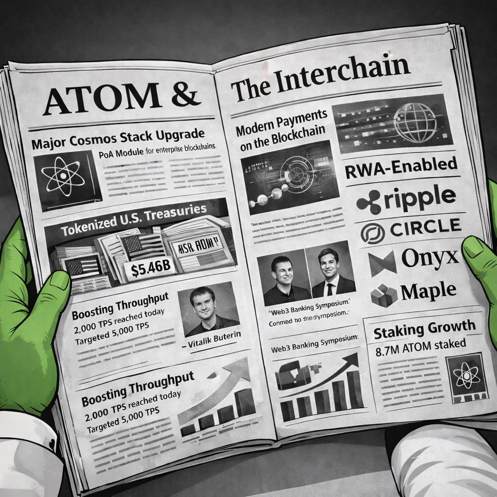 bassanova_x's tweet photo. Proud and truly excited to be part of the journey with the team behind Cosmos ⚛️
Consistent vision. Relentless building. Clear direction.
Grateful to stand with $ATOM and the Interchain. The future is bright. ( :
#Cosmos #ATOM #Interchain #Web3 https://t.co/YoCq5zmu7j