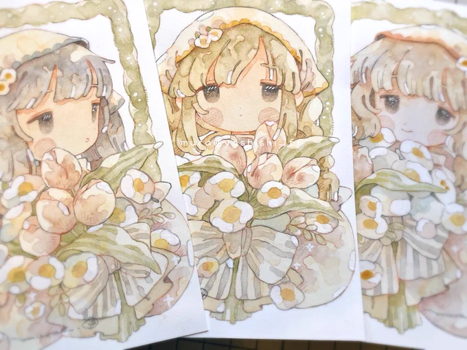 ほわほわチューリップ #ドローイングモール_vol3