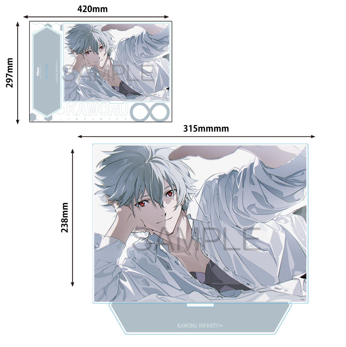 📢二次受注のお知らせ 『KAWORU INFINITY∞ 渚カヲル写真集 2』 ✨超で