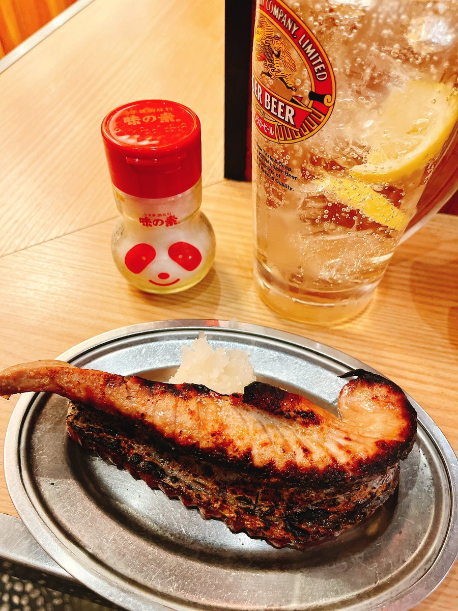 オススメ品のホワイトボードから注文したカツオのハラモ焼きが衝撃過ぎ