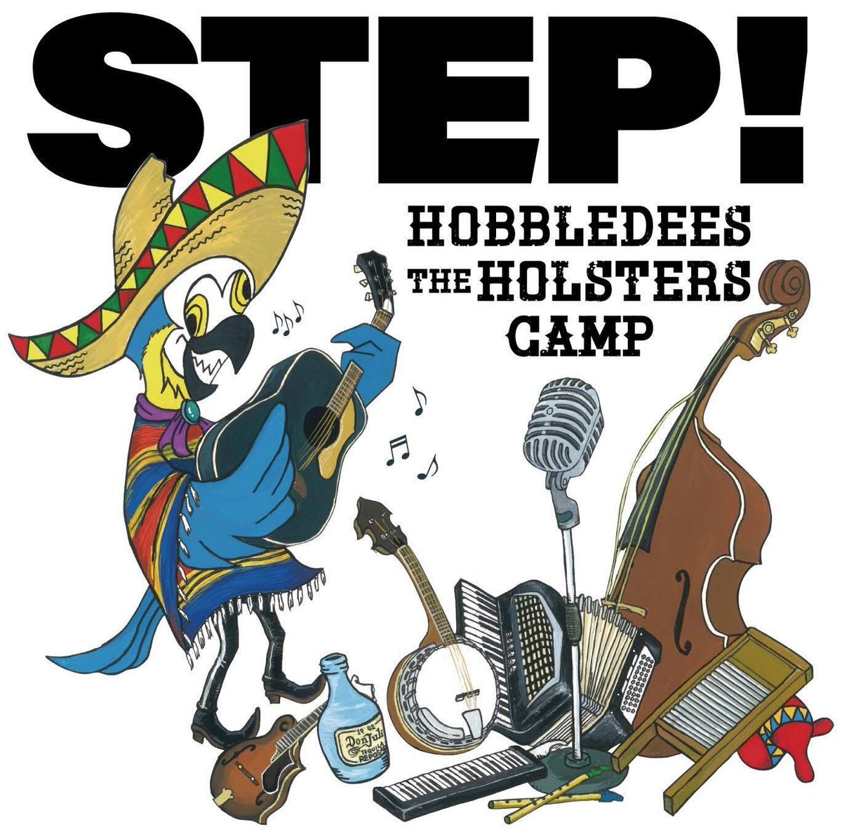 KG0262's tweet image. ホブルディーズとTHE HOLSTERSのスプリットアルバム「HOP!」からの第2弾、「STEP!」が4月に発売されるらしい。
今回はCAMPも参加して３バンドだってよ！
#hobbledees #ホルスターズ　#キャンプ