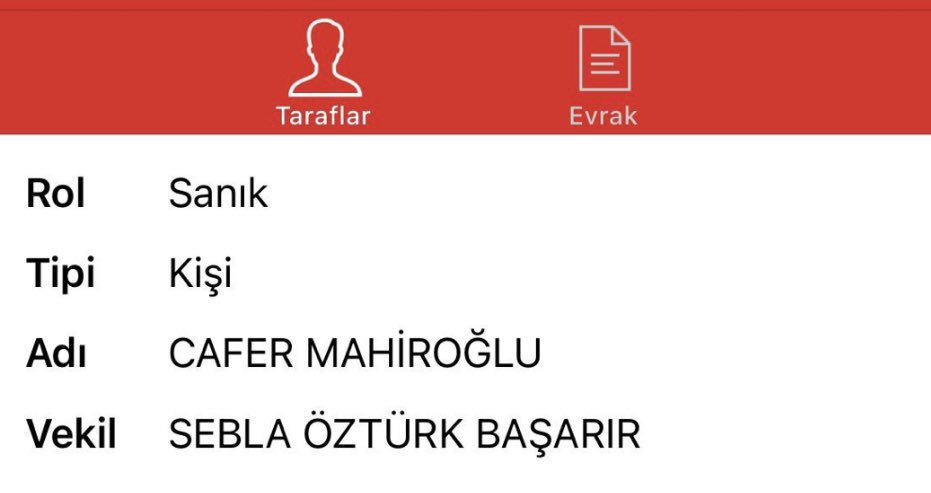 📌Halk Tv’nin firari patronu Cafer Mahiroğlu’nun avukatı CHP Grup Başkanvekili A.M. Başarır’ın eşi çıktı❗️

📌İki yıl önce bu haberi yaptığımda Başarır önce bu iddiaları yalanlamış sonra kabul etmek zorunda kalmıştı.