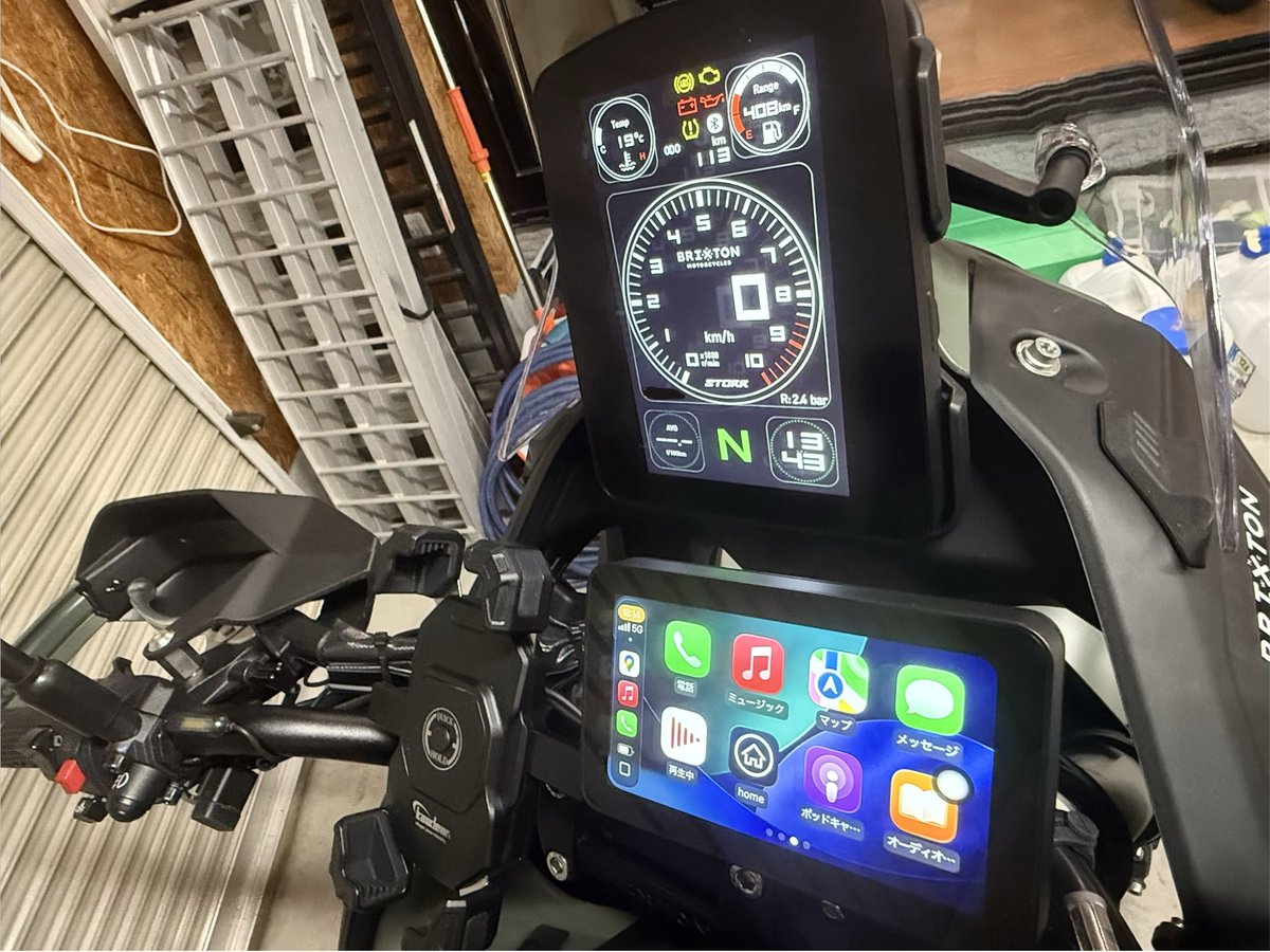 仕事の合間でちょこちょこやってやっと、第一次改装完了
最近のドラレコは、スマホ連動のスマートモニターなのね🤓
#crossfirestorr