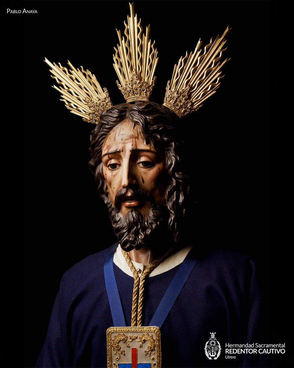 Hdad_CautivoUt's tweet image. ◾ 𝐒𝐎𝐋𝐄𝐌𝐍𝐄 𝐓𝐑𝐈𝐃𝐔𝐎 𝐃𝐄 𝐍𝐓𝐑𝐎. 𝐏𝐀𝐃𝐑𝐄 𝐉𝐄𝐒𝐔𝐒 𝐑𝐄𝐃𝐄𝐍𝐓𝐎𝐑 𝐂𝐀𝐔𝐓𝐈𝐕𝐎
Día primero, 3 de marzo.

19:30h | Exposición del Santísimo, Santo Rosario, ejercicio de Triduo, Bendición y Reserva. 
20:00h | Solemne Eucaristía.

⛪️ Parroquia de Santiago.