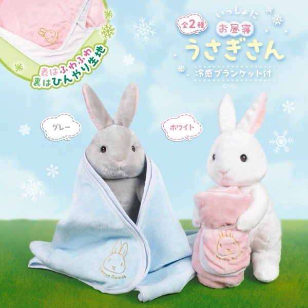 ひんやり冷感と ふんわりあったかの リバーシブルブランケット ・・を