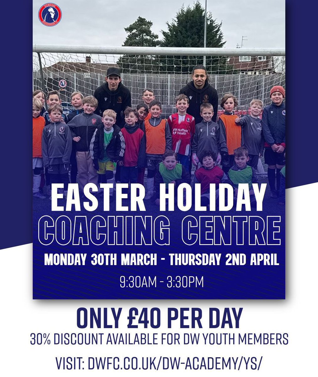 Dorking Wanderers FC Youth Development Section tweet media