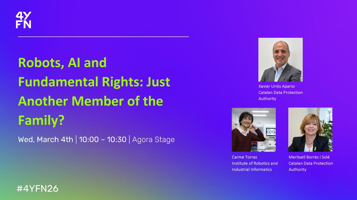 Autoritat Catalana de Protecció de Dades tweet media