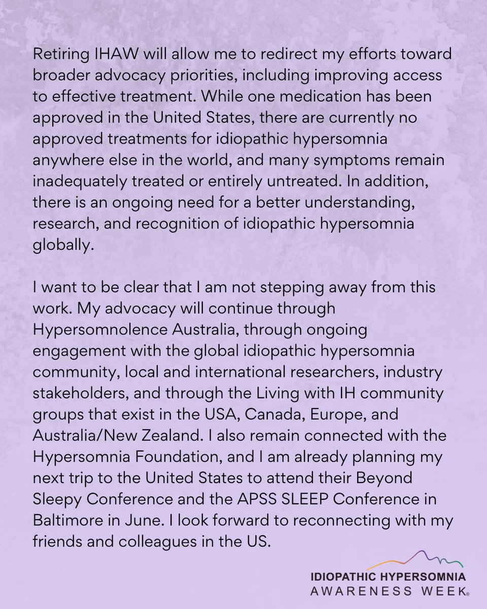 Hypersomnolence Australia tweet media