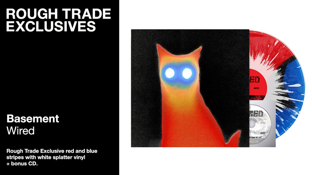 RoughTrade's tweet photo. EXCLUSIVE 

'Wired' is a hard reset for @basementuk. 

It marks the band’s first album in eight years, a reunion with their original label @rfcrecords.

Pre-ordering at Rough Trade. 

https://t.co/UpPHBAT0zT https://t.co/AIDUIyQ7Ci
