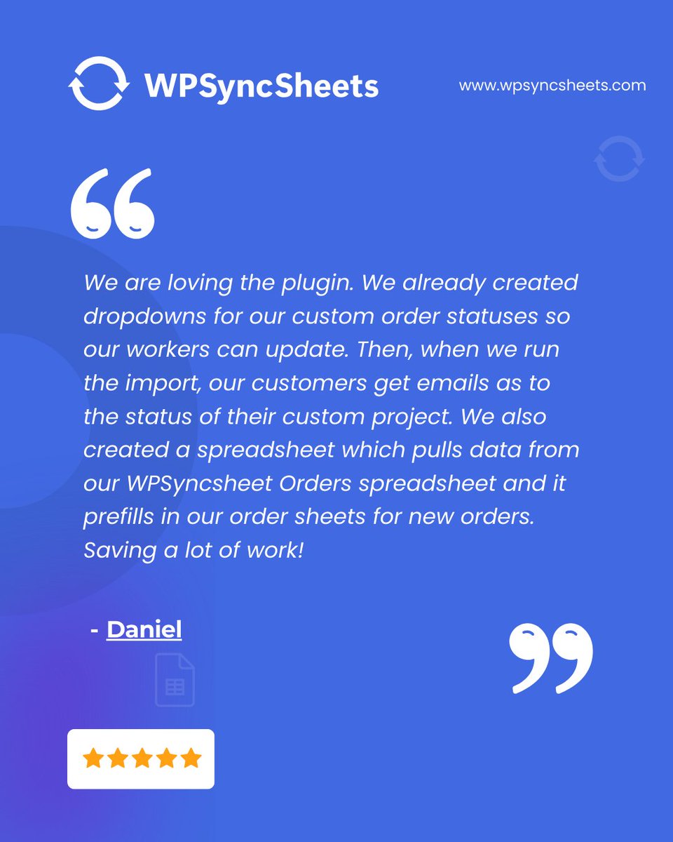 WPSyncSheets - Import Export for WordPress & Woo tweet media