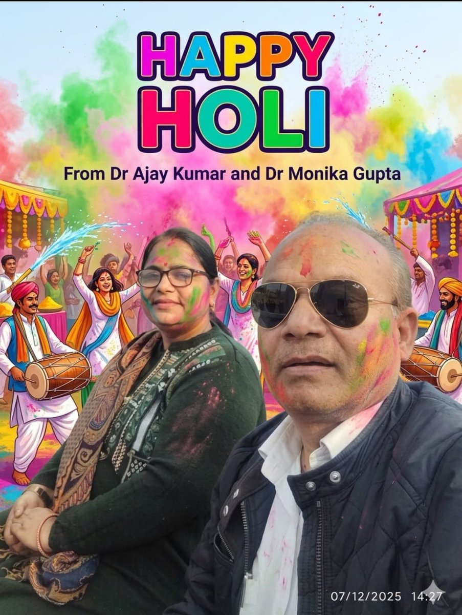 drkumarajay's tweet photo. May your life be colourful and vibrant everyday. https://t.co/n5V7EaaYVB
