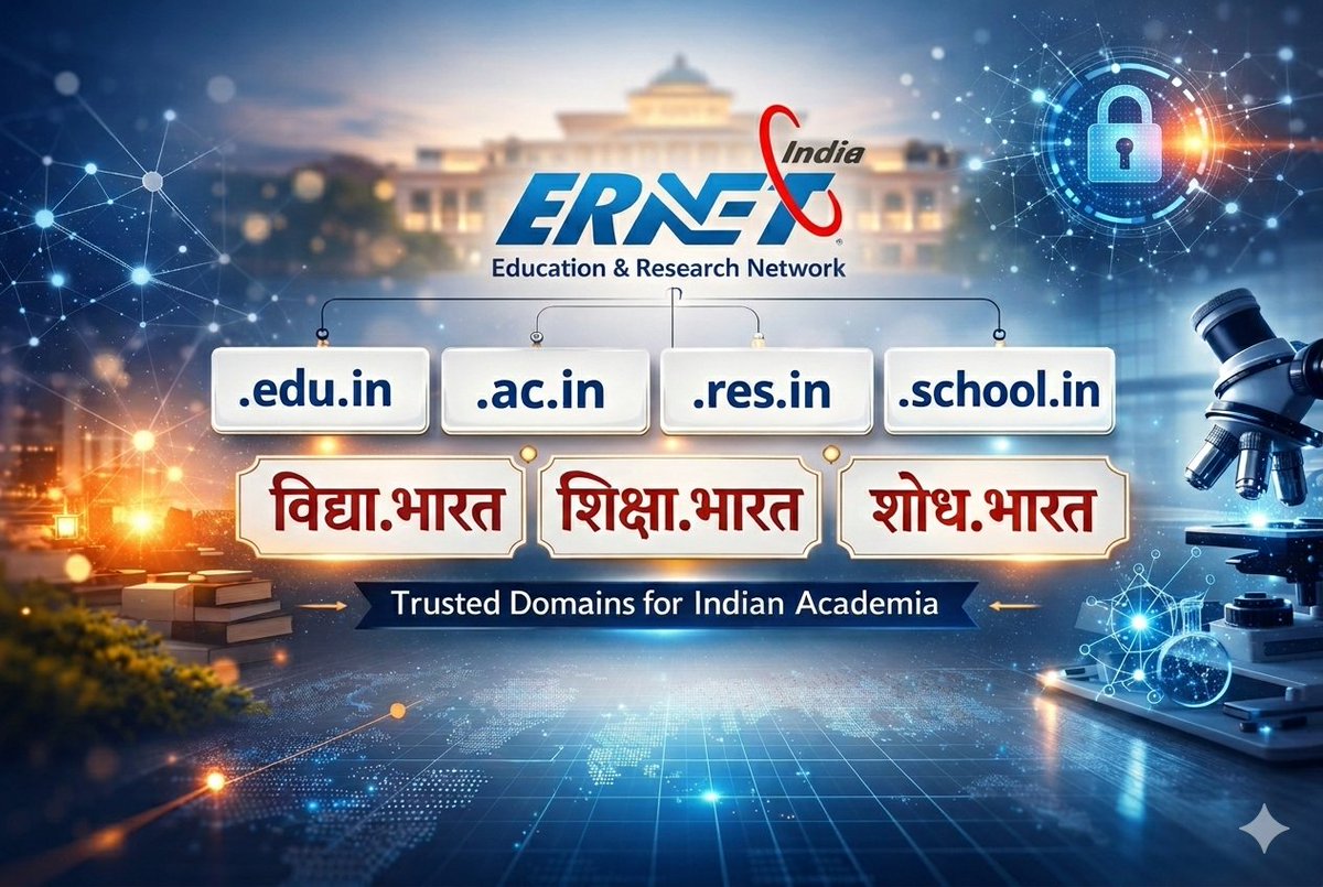 ERNET India tweet media