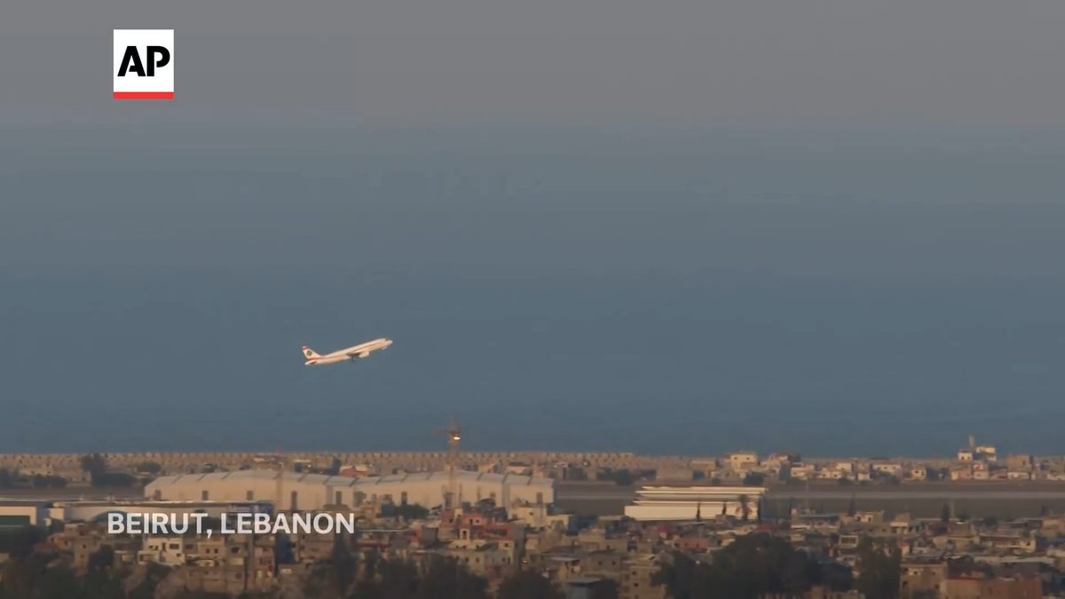 イスラエルが空爆していても、レバノンのフラッグ・キャリアのミドル