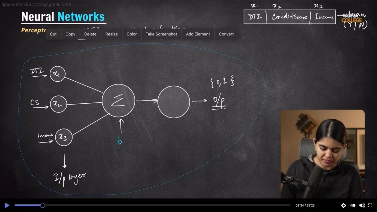 AjayKumar_0205's tweet photo. 🧠 Started Deep Learning 🚀
Learning neural networks, perceptron (in-depth), multi-layer networks &amp; building a neuron in code.
From ML to modern AI systems 📈
#ShradhaKhapra_ #ApnaCollegeX #AIML #DeepLearning #LearningInPublic https://t.co/S2Q3QA7xRj