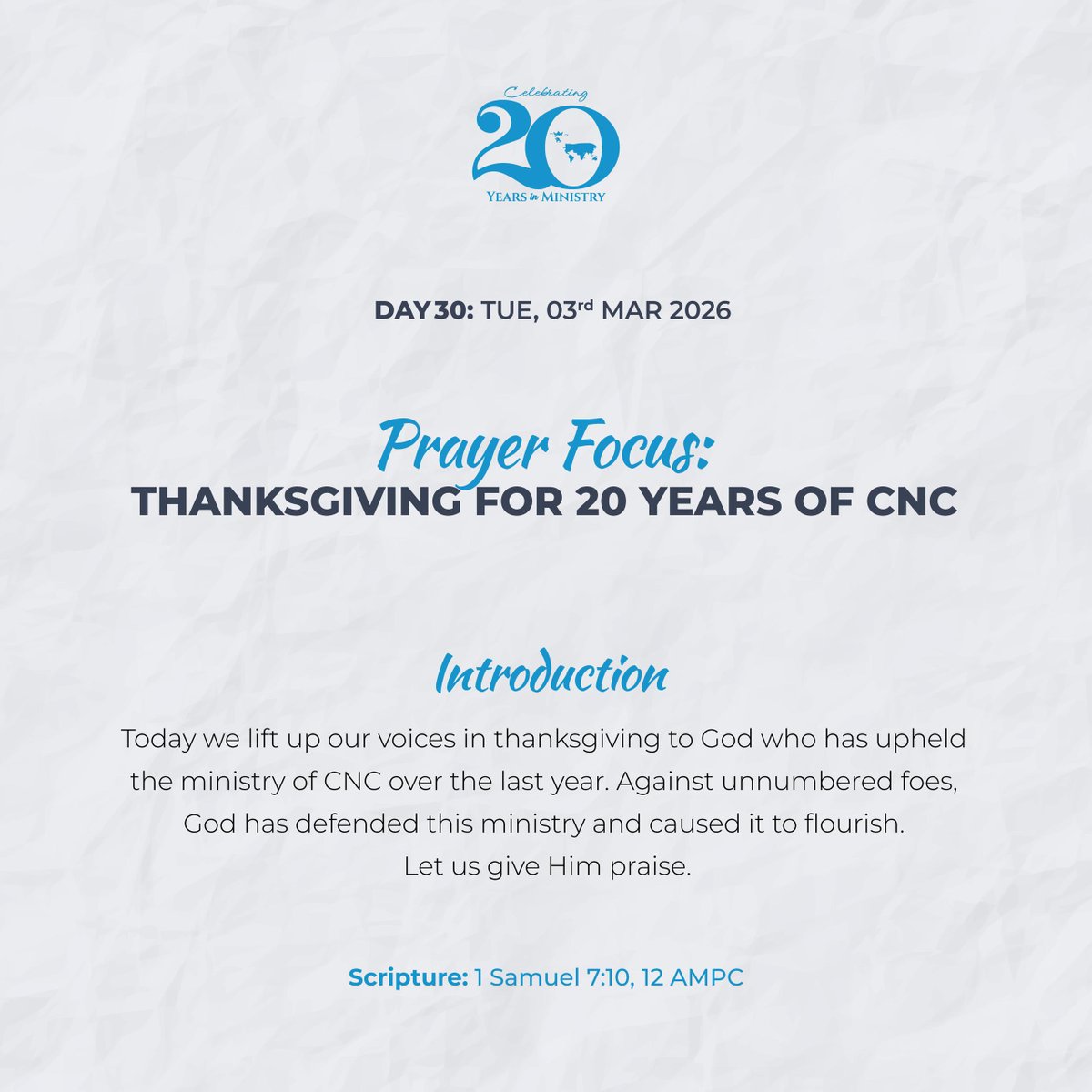 Covenant Nations Church tweet media