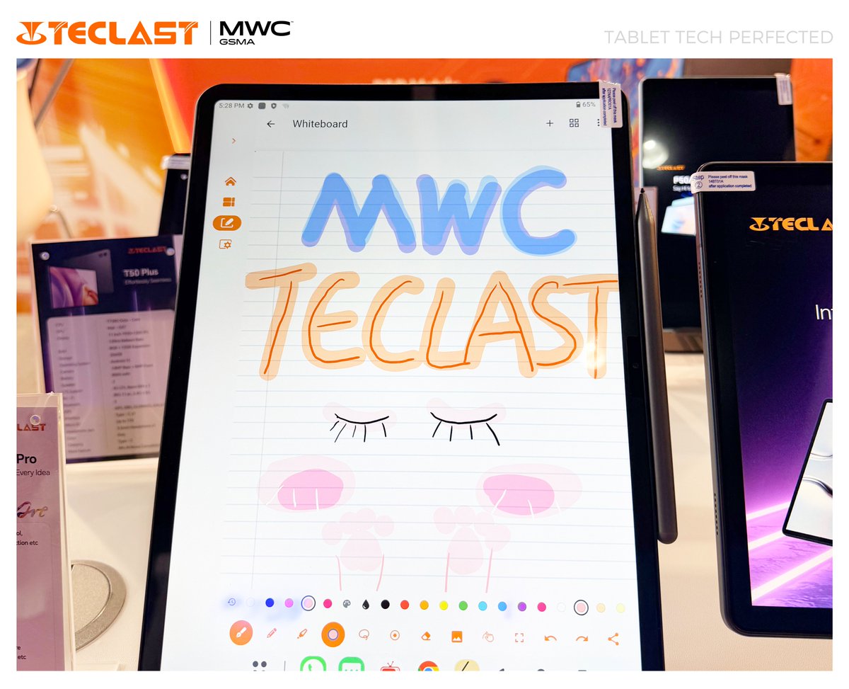 TeclastJapan's tweet image. スペインで会いましょう！

Mobile World Congress (MWC) Barcelona 2026にぜひご参加ください

📍ブース：Hall 7, Stand 7E78
📅日付：2026年3月2日～5日
📍：Venue: Fira Gran Via, Joan Carles I, 64, 08908 L'Hospitalet de Llobregat, Barcelona, Spain

ブースでお待ちしております！

#teclast