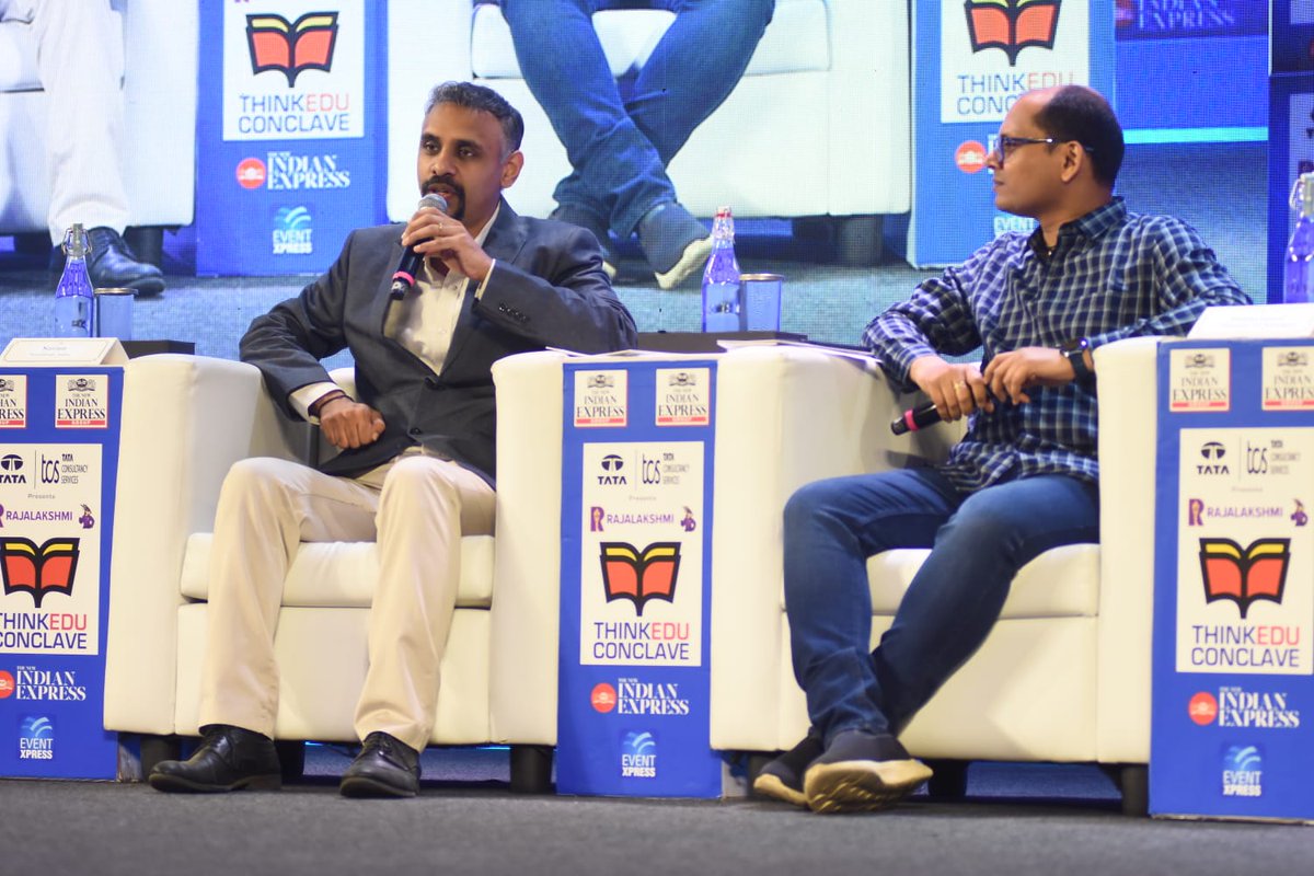 #ThinkEdu2026 | Sairam Surenderasan engages in a conversation with Prof. Pawan Goyal of IIT Kharagpur on the evolving impact of AI on learning at the 14th ThinkEdu Conclave.

<a href="/PrabhuChawla/">PrabhuChawla</a> <a href="/NewIndianXpress/">The New Indian Express</a> <a href="/Eventxpress/">Event Xpress</a> <a href="/NehaSonthaliaP1/">Neha Sonthalia Periwal</a> <a href="/doctorlalitha/">Lalitha Balakrishnan</a>  <a href="/xpressandhra/">TNIE Andhra Pradesh</a> <a href="/xpresskerala/">TNIE Kerala</a>