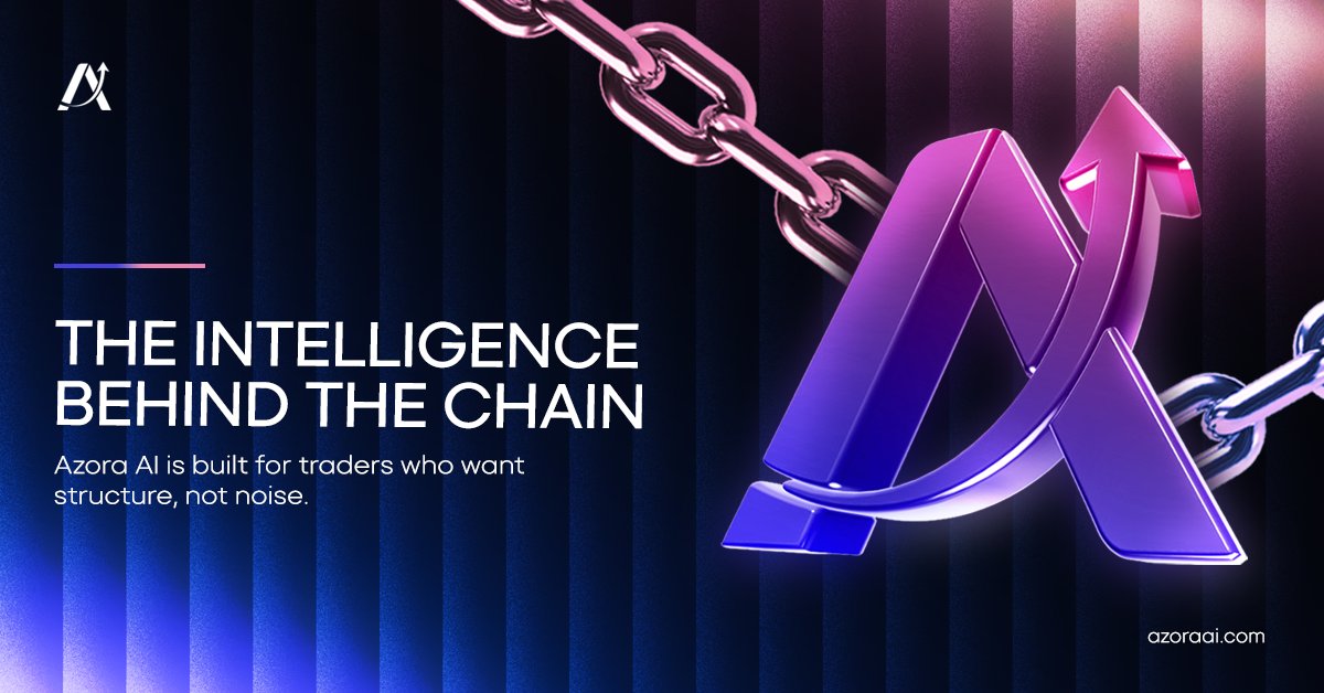 TheAzoraAI's tweet photo. Crypto is noisy. Structure is rare. 🛡️
Azora AI transforms raw blockchain noise into actionable risk intelligence. Built for traders who want structure, not FOMO. 🧠
Join the waitlist on Discord: https://t.co/HrQH5mxz05
#AzoraAI #Crypto #Web3 #RiskManagement #ComingSoon https://t.co/yv3ZHLCI30
