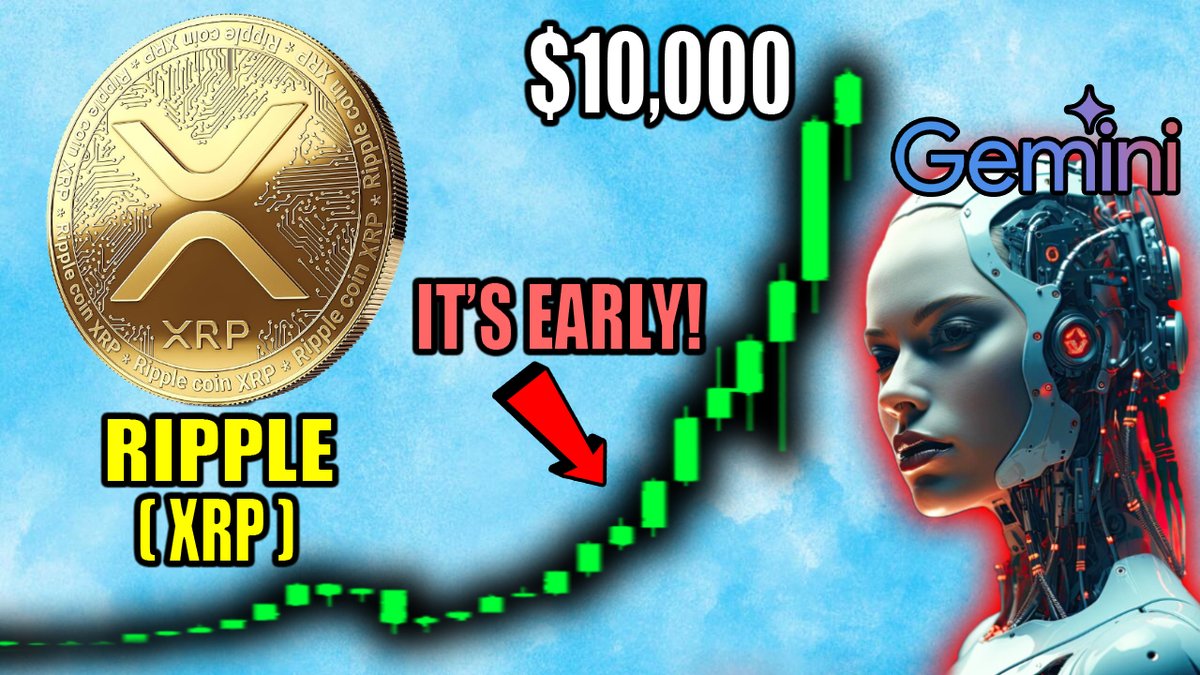 GOOGLE AI GEMINI PREDICTS XRP WHEN HITS $10,000 (SHOCKING) $XRP
youtu.be/Pqagqzgvhs0?si…