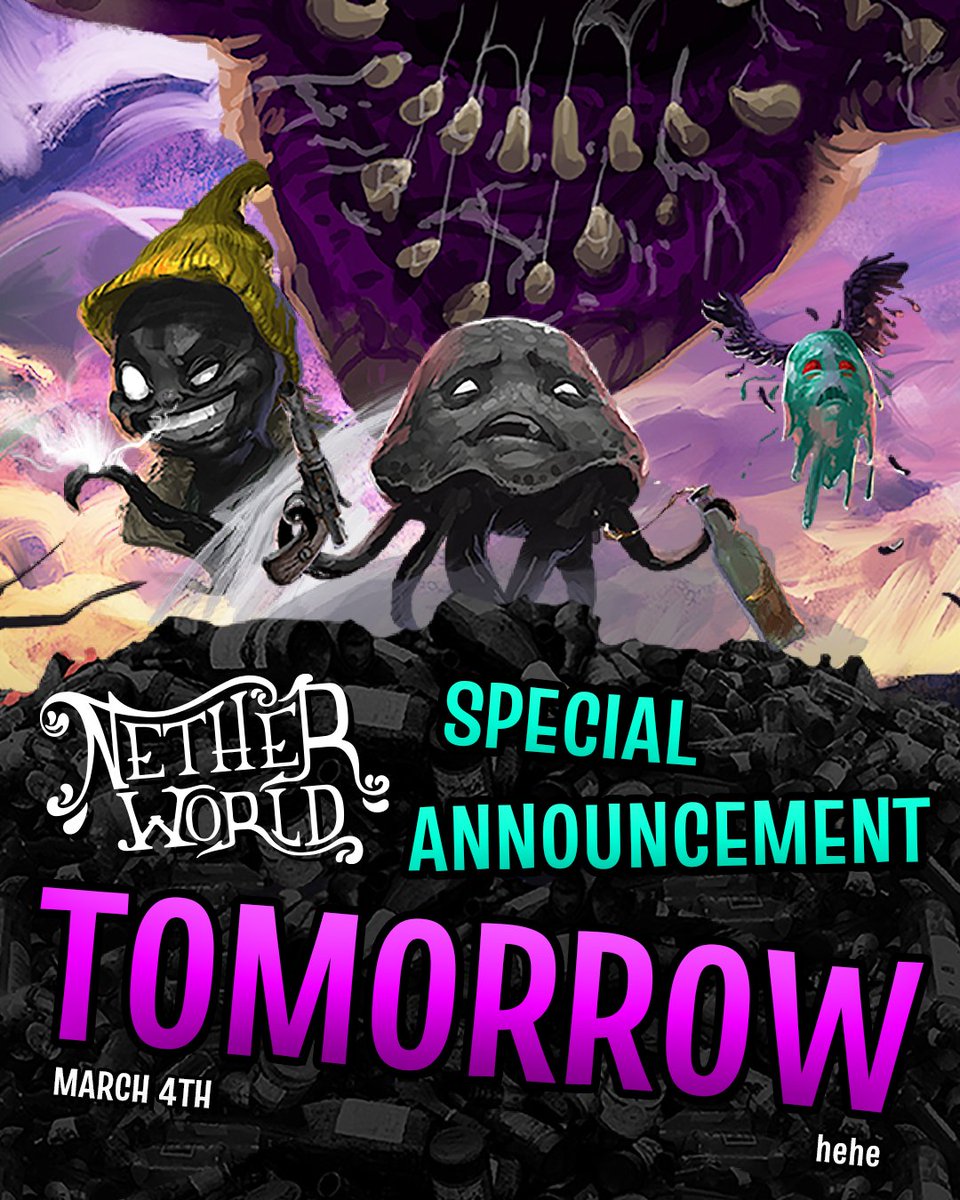 NetherWorld 🍻ON STEAM+SWITCH!🍻 tweet media