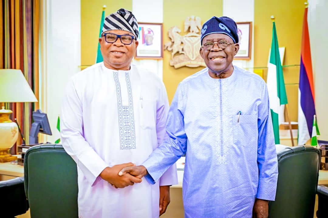 OyebamijiBola's tweet photo. Yesterday, my leader, Dr @GboyegaOyetola, CON, and I had the distinct honour of being received by our leader and father, the President of the Federal Republic of Nigeria, His Excellency, President Bola Ahmed Tinubu (@officialABAT), GCFR, at the Aso Rock Presidential Villa. Our meeting was deeply reassuring and forward-looking. 

At the meeting, I expressed my profound appreciation to Mr President and Commander-in-Chief  for his support, statesmanship, leadership and unwavering commitment to the ideals of progressive governance that continue to shape our great party and nation.

As we prepare for the forthcoming governorship election in Osun State, I am further strengthened by the Mr President’s enduring belief in my capacity and in the principles of purposeful leadership, economic renewal and people-centered development. Mr President's vision for a prosperous Nigeria remains a guiding light for us at the state level.

With this meeting, I am more determined and committed to consolidating our party’s unity, deepening grassroots engagement, and presenting a clear, actionable blueprint that will reposition our state for sustainable growth and shared prosperity.

The journey ahead is one of responsibility, courage and service. Together, we will build the Osun of our collective aspirations.