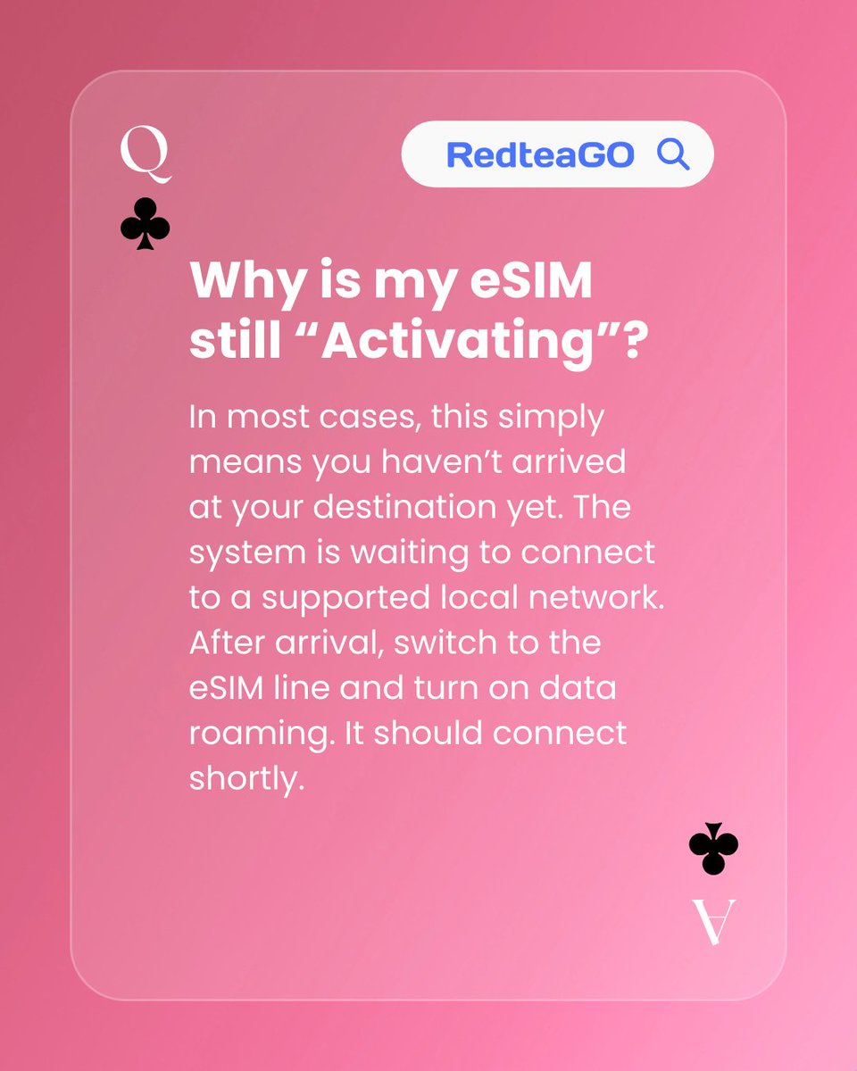 RedteaGO | eSIM World's Best Travel App tweet media