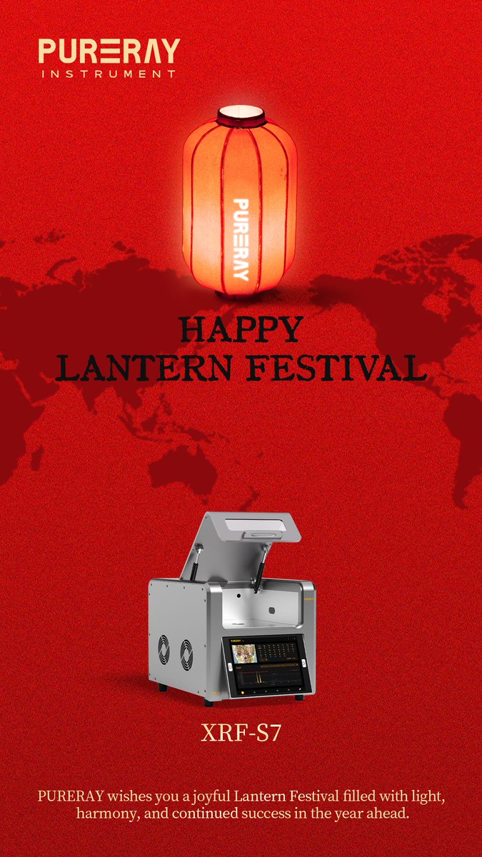 PurerayOfficial's tweet photo. Light up the future 🏮✨

Happy Lantern Festival from PURERAY.
Grateful for our global community — let’s keep shining together.
#Lanternfestival #GlobalTrade  #xrf #goldtester https://t.co/1z0JVR0eVD