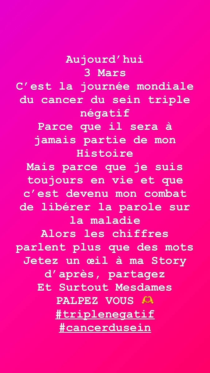 Parce qu’il n’y a pas que le foot dans la vie ⬇️ #fuckcancer