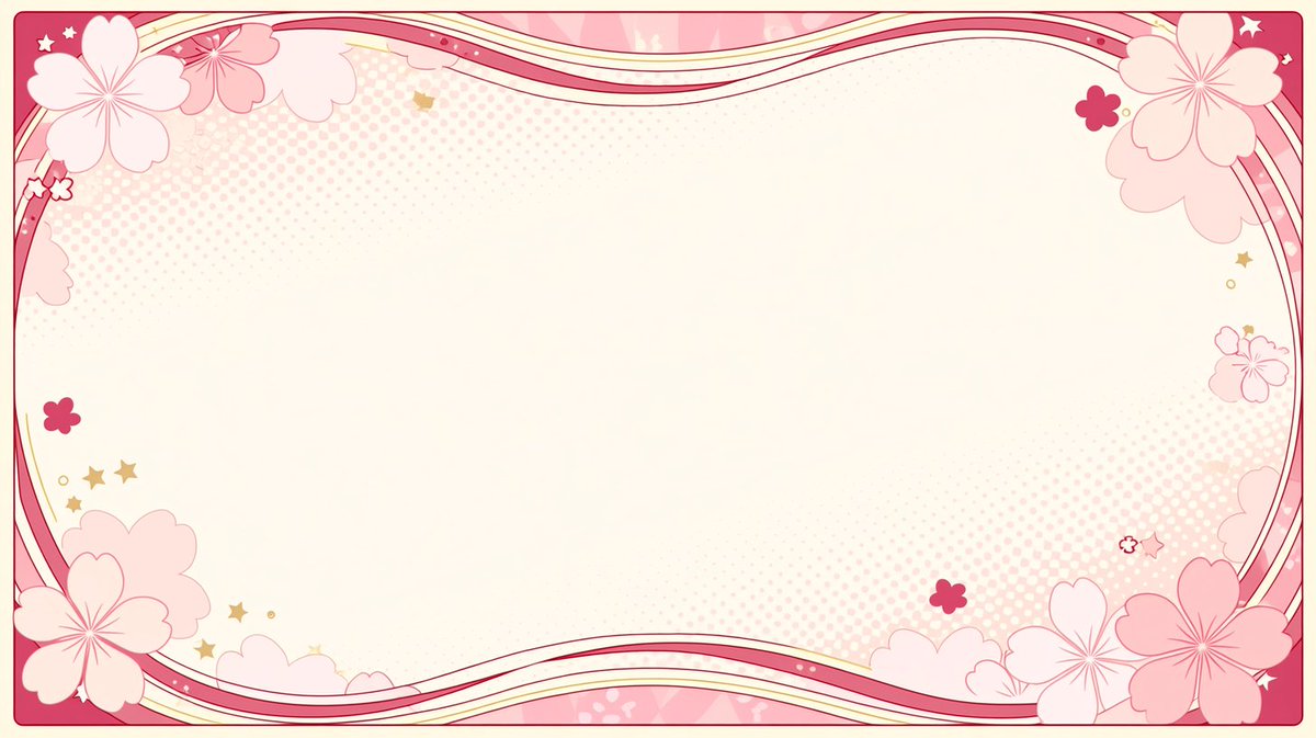nemsmith_nemui's tweet photo. 【Vtuber向けフリー背景素材🌸】

春らしい桜フレーム背景です✨
歌枠・雑談・記念配信などにどうぞ。
✔ 商用OK（配信使用可）
✔ クレジット任意
✖ 再配布・自作発言NG

保存してご自由にお使いください🌸
#フリー素材 #Vtuber素材 #配信素材 #背景素材 #歌枠素材 #春素材