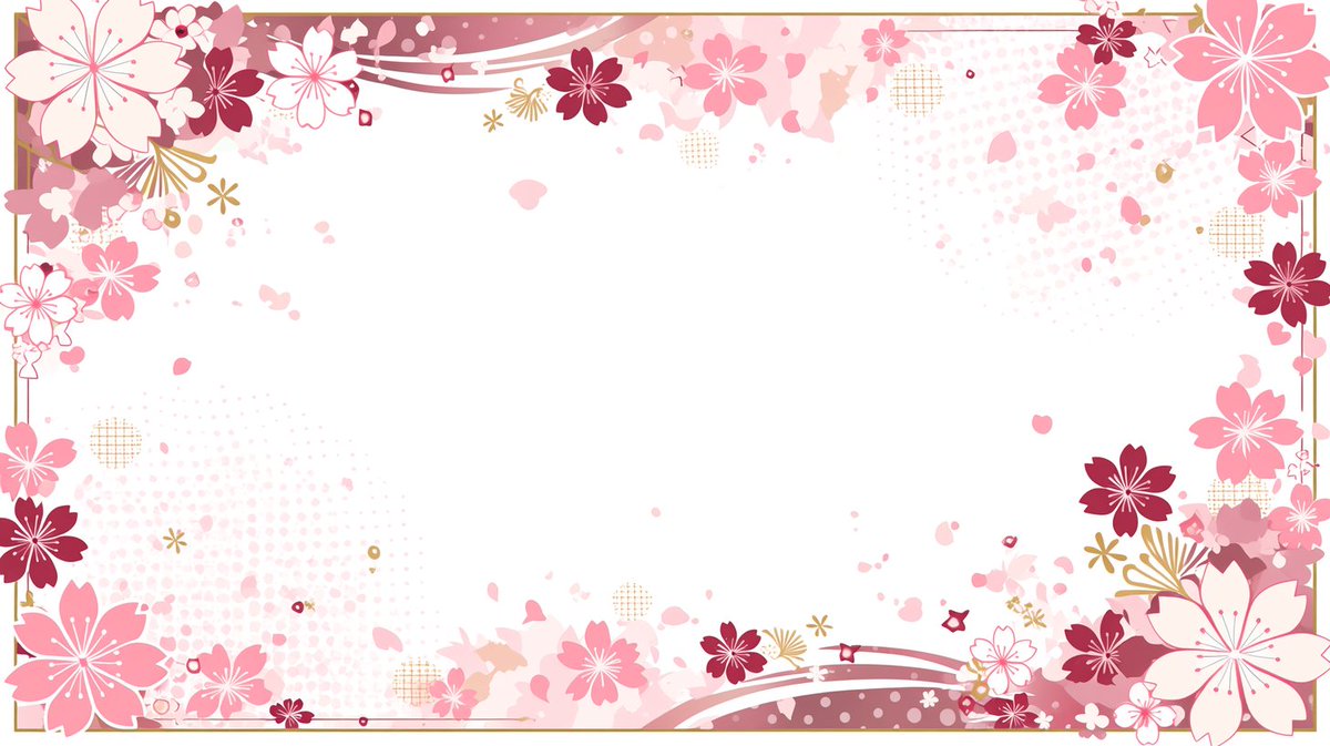 nemsmith_nemui's tweet photo. 【Vtuber向けフリー背景素材🌸】

春らしい桜フレーム背景です✨
歌枠・雑談・記念配信などにどうぞ。
✔ 商用OK（配信使用可）
✔ クレジット任意
✖ 再配布・自作発言NG

保存してご自由にお使いください🌸
#フリー素材 #Vtuber素材 #配信素材 #背景素材 #歌枠素材 #春素材