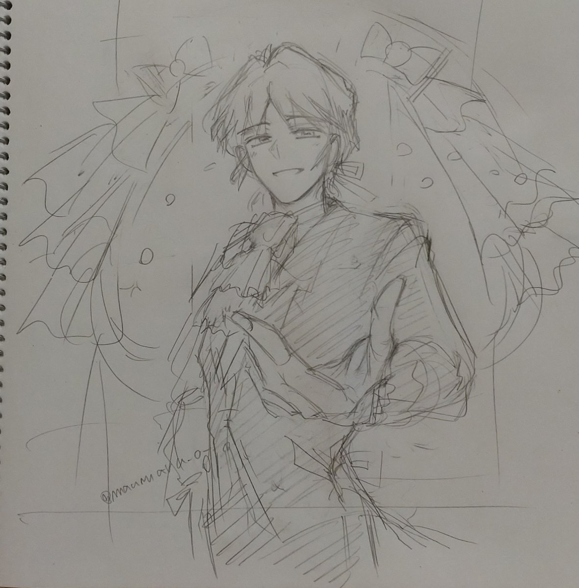 ラフなんだけどぉ…夢っぽくなってないか?????