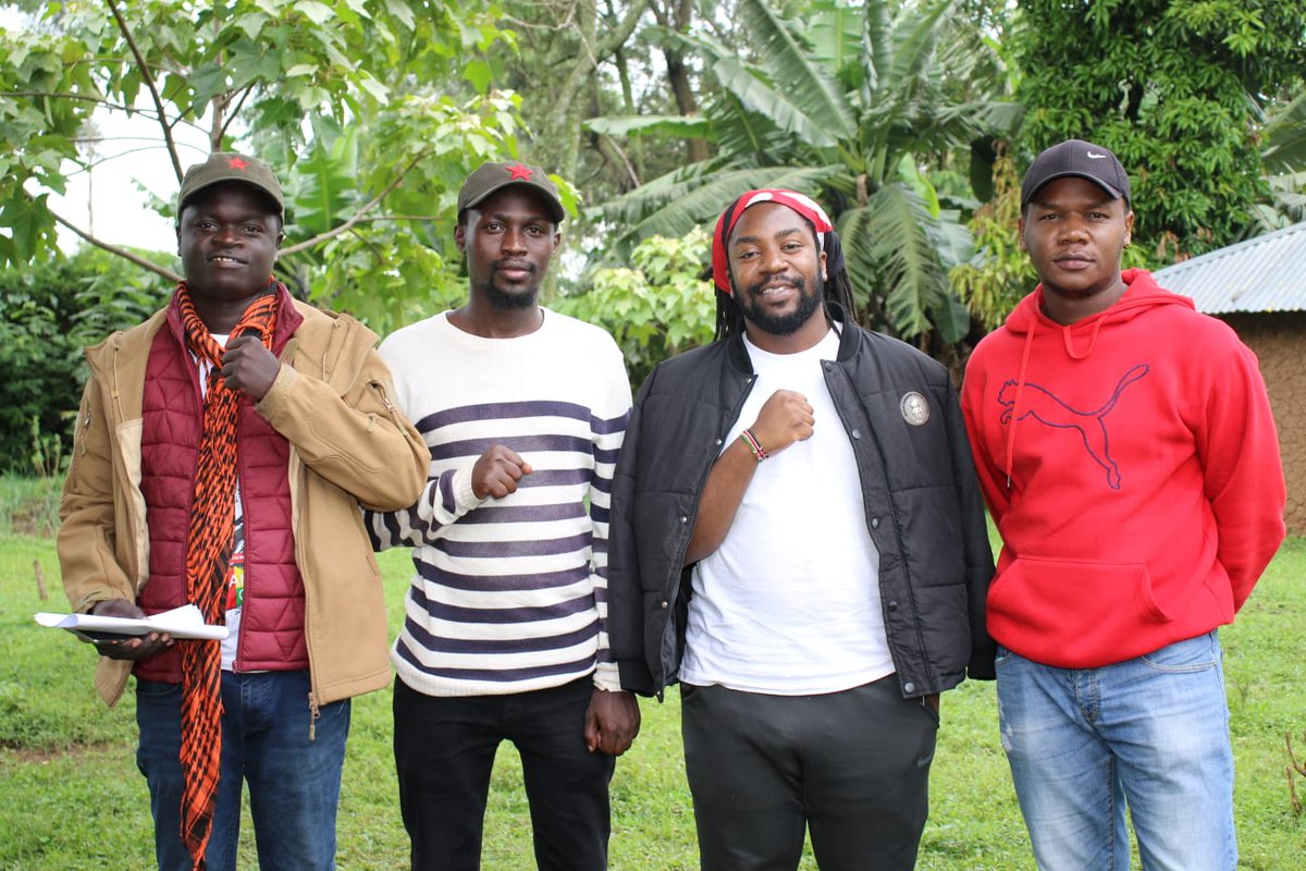 EricMahasi's tweet photo. The Pio Gama Pinto Ideological School under the Communist Party Marxist-Kenya @CommunistsKe successfully held its second cadre Pass Out Parade. Congratulations to all cadres who passed out. Let us keep building a Party of a new type. 🫡 #FreeBooker #HandsOffCPMK https://t.co/84oldaWV49