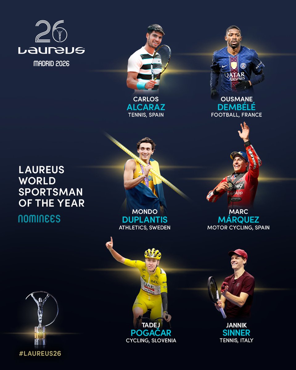 Laureus tweet media