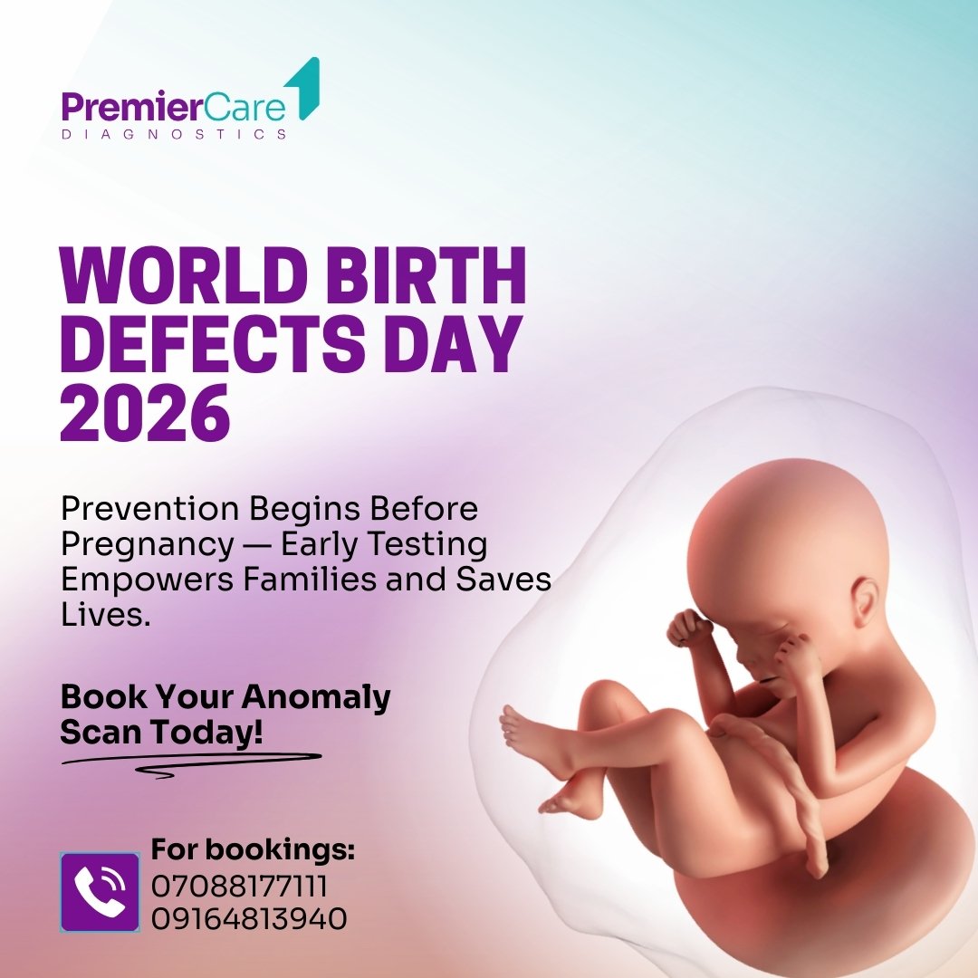 PREMIER_CARE1's tweet image. Prevention starts before the baby bump.

Folic acid. Healthy lifestyle. Regular antenatal care.
And don’t skip your #anomalyscan (18–22 weeks).

Early detection = early action
Early action = better outcomes

Book your anomaly scan today.

#BirthDefectsDay #ultrasound #MedTwitter
