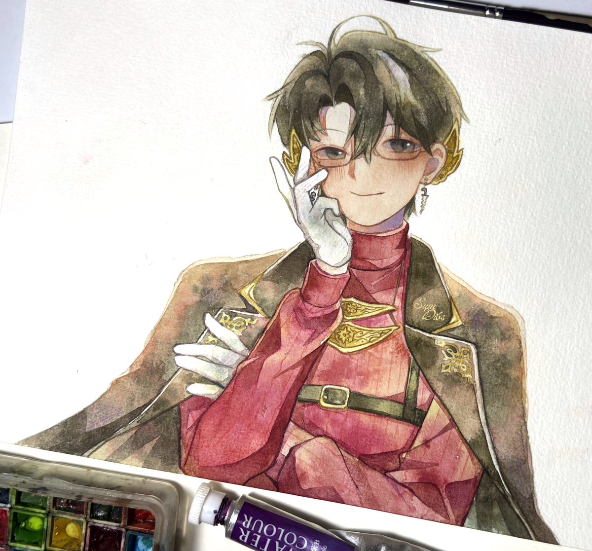 🦀 #Artjuna #watercolor